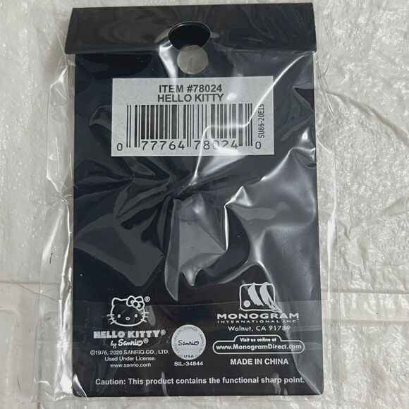 Sanrio Hello Kitty Pewter Pin Silver - Picture 4 of 4